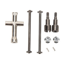 Drive Shaft For Scy 16101 16102 16103 16201Pro 1/16 Rc Car, Steel Material Ensures Longevity And Performance, Replacement Parts Optimized For Smooth R
