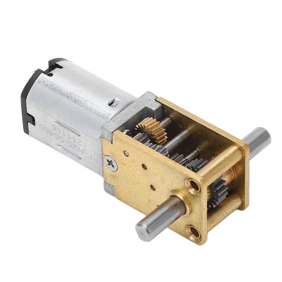 Ga1218 6V 150Rpm Dual Shaft Worm Gear Motor For Machines 7681381725374