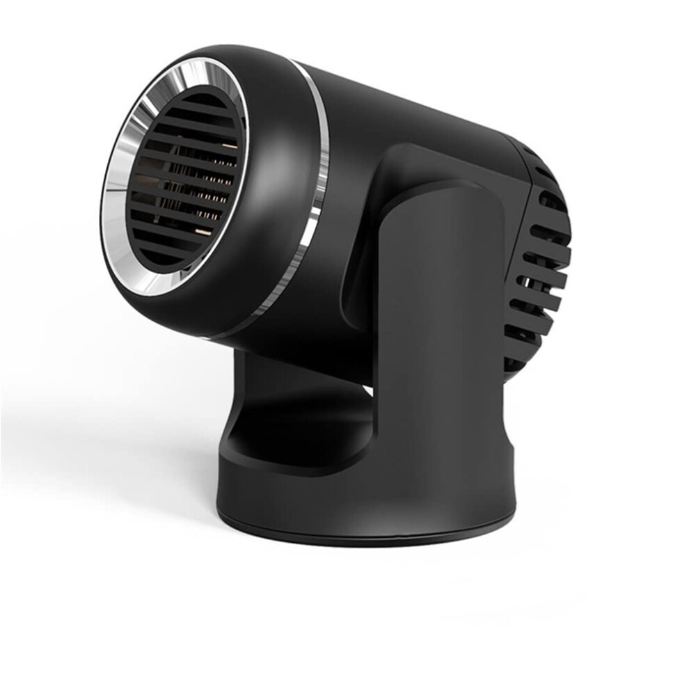 12V Car Heater And Windshield Defroster With Fast Defrost Low Noise Dual Heating Purification Black 9347817181319