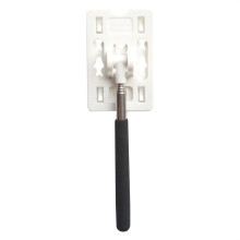 Parking Toll Swiping Rod Telescopic Rod Card Holder For Car Parking Contactless Payment White Reacher Grabber Tool