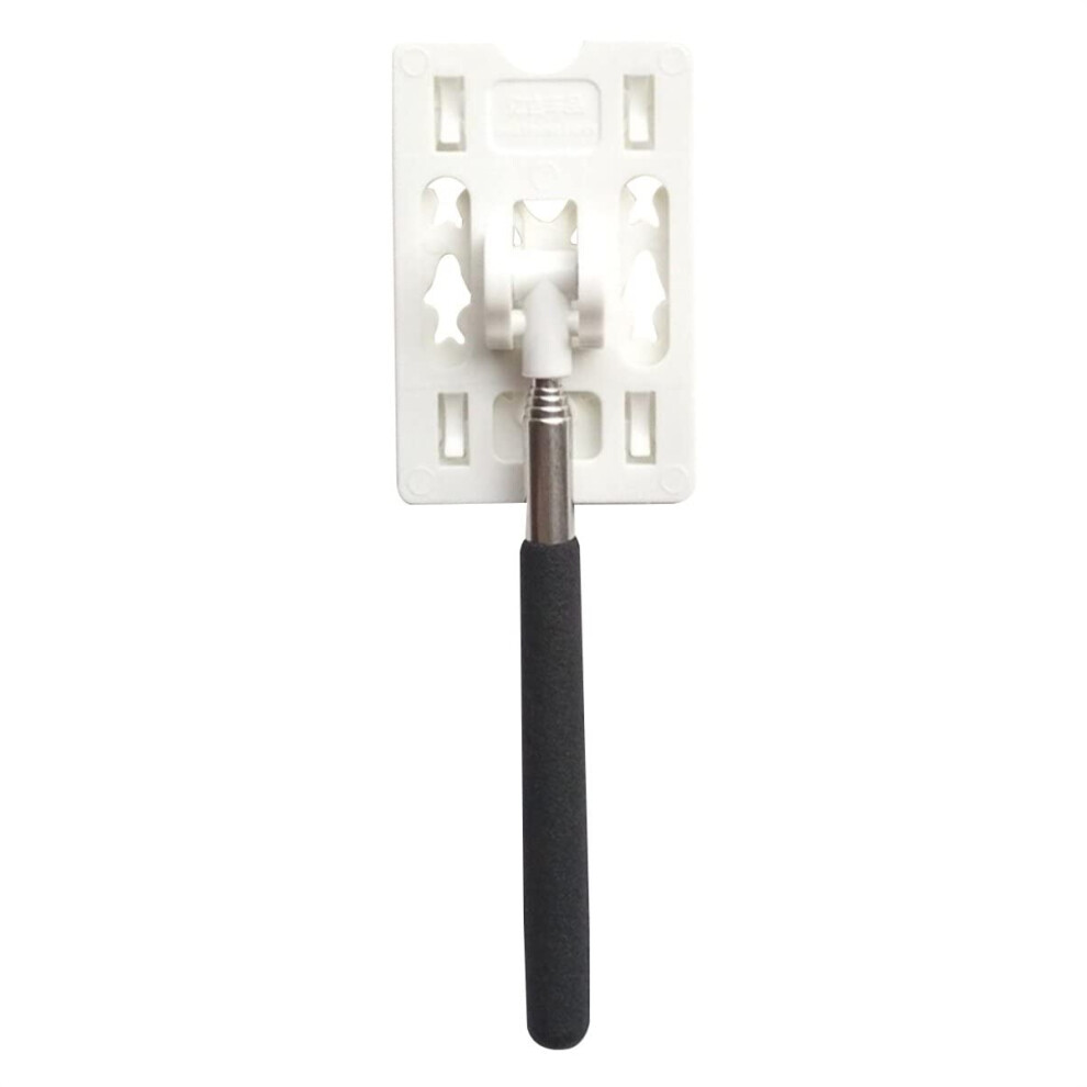 Parking Toll Swiping Rod Telescopic Rod Card Holder For Car Parking Contactless Payment Reacher Grabber Tool White 9347817181425