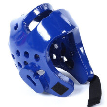 Boxing Headgear Professional Taekwondo Head Protector Muay Thai Head Guard For Kids Blue