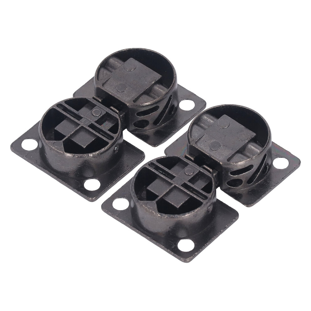 Zinc Alloy Cabinet Hinges 2Pcs 90 Degree Corrosion Resistant For Wardrobe Doors 5011373405816