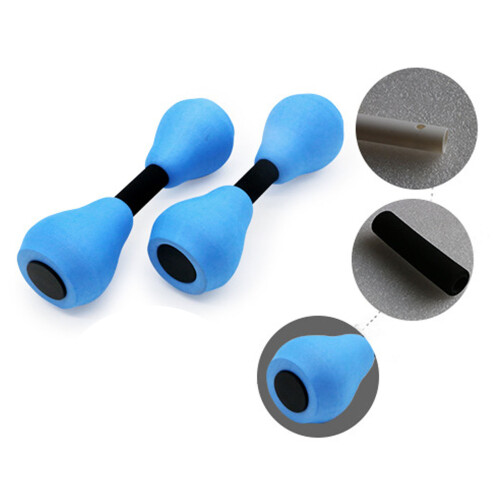 Durable EVA Foam Water Exercise Dumbbells - 2pcs for Pool Workouts