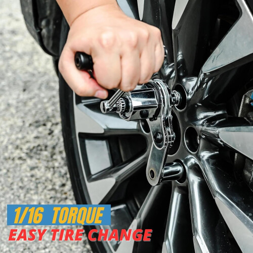 Torque Multiplier, Torque Wrench, Laboratory Saving Tool, Black, Lug Nut Remover 2