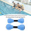 Durable EVA Foam Water Exercise Dumbbells - 2pcs for Pool Workouts 9