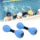 Durable EVA Foam Water Exercise Dumbbells - 2pcs for Pool Workouts 14