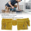 Durable Leather Tool Belt Apron with Multiple Pockets Quick Release 5