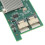 Supporto disco da 16T con scheda HBA PCIe x8 SAS2308 6G per database e server 7