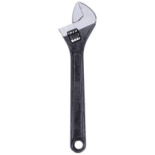 Adjustable Wrench 12Inch Ergonomic Open End Spanner Hardware Metal Hand Tool with Scale for Craftsman Tools