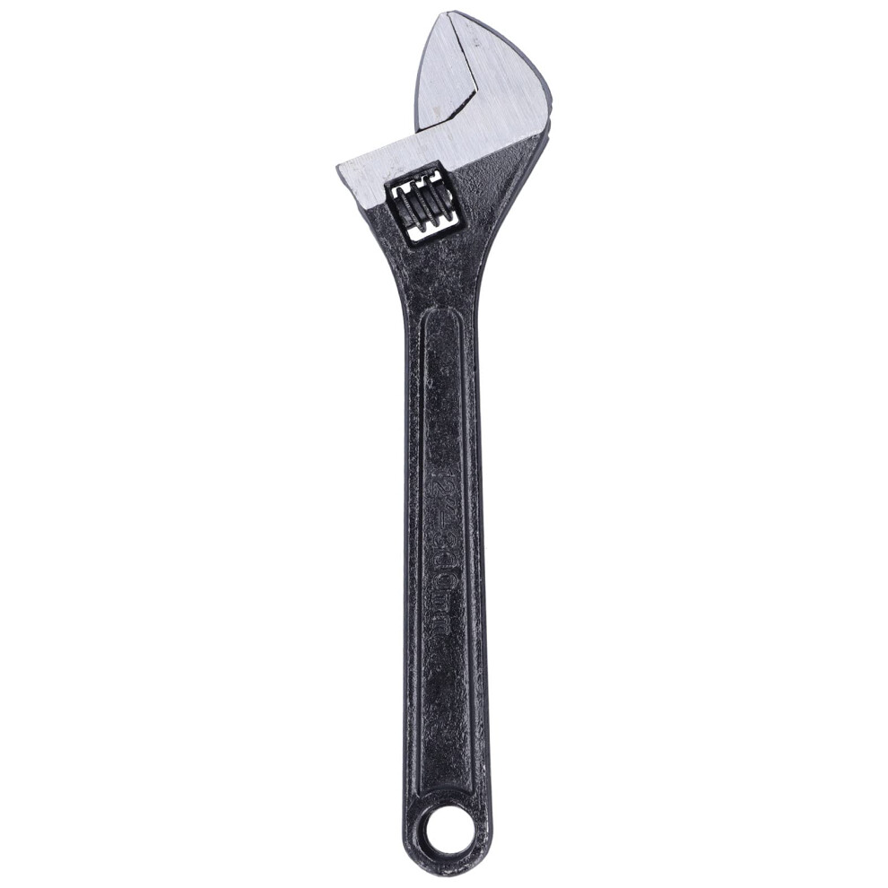 Adjustable Wrench 12Inch Ergonomic Open End Spanner Hardware Metal Hand Tool With Scale For Craftsman Tools 9347817985764