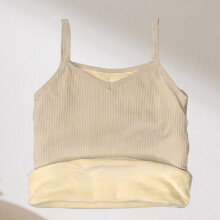 Thermischer Damen-Spaghetti-Träger-Top mit Fleecefutter, Einheitsgröße