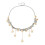 Stylish Five Point Star Twisted Collarbone Chain Necklace For 1