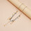 Stylish Five Point Star Twisted Collarbone Chain Necklace For 7