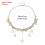 Stylish Five Point Star Twisted Collarbone Chain Necklace For 3