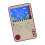 Lightweight Handheld Game Console 2.4inch Color Screen Ultra Thin Red Portable 1