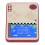 Lightweight Handheld Game Console 2.4inch Color Screen Ultra Thin Red Portable 8