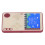 Lightweight Handheld Game Console 2.4inch Color Screen Ultra Thin Red Portable 5