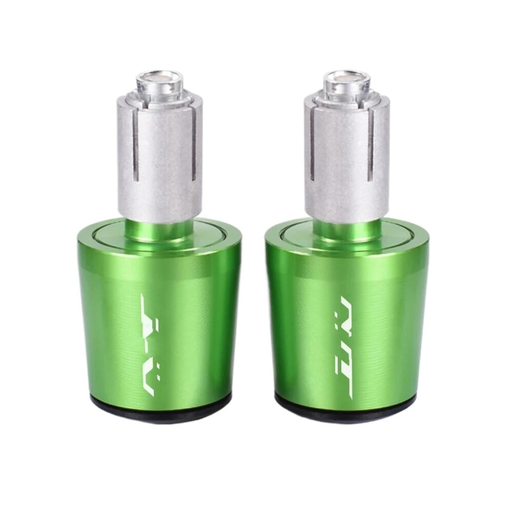 Balanced Motorcycle Plugs For Nt1100 22Mm Handlebar Grips End Caps Green 9382693673015