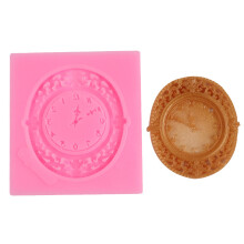 Multipurpose Silicone Clock Mould Crafting Tool Plaster Resin Art