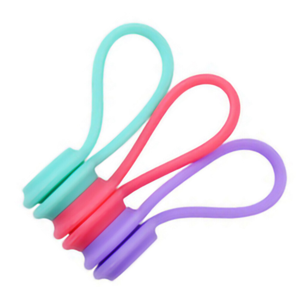 3Pcs Kopfhã¶Rer Kabel Wickler Tragbare Silikon 7598290381518