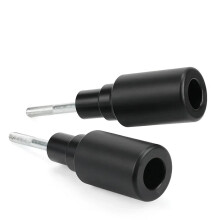Motorcycle Frame Slider Crash Protector for Honda Hornet 600, CB, CBF 600F (Black)