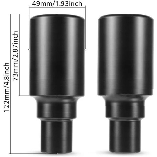 Motorcycle Frame Slider Crash Protector for Honda Hornet 600, CB, CBF 600F (Black) 1