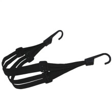 Motorcycle Helmet Luggage Strap with Elastic Rope For Triumph Tiger 800 Black