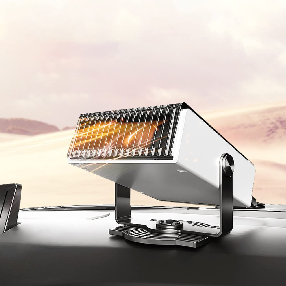 12V Car Heater And Defroster With Rapid Heating, 150W Windshield Defogger Fan For Winter Driving 9189345340932