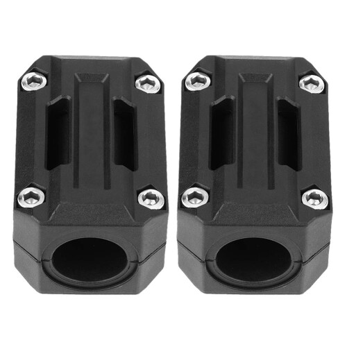 Motorcycle engine bumper guard decorative block universal