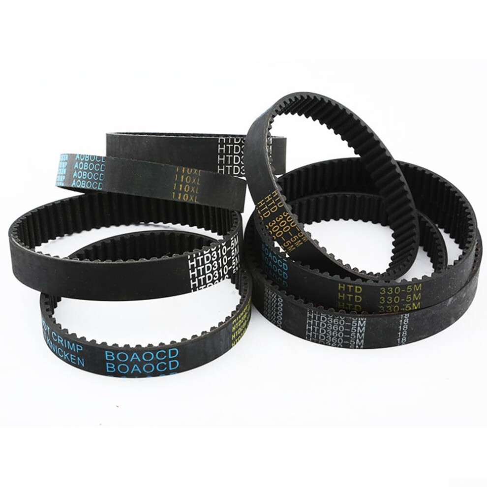 Pack Of 10 Htd 5M Timing Belts 13Mm For Engraving Machine Z Axis Gearbox Efficiency Transmission 9347817182750