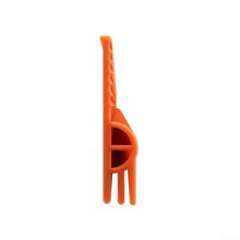 Door Draft Stopper 4m TPE TripleLayer Seal Strip for Noise Reduction and Anti Air Leakage Orange