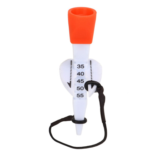 Golf-Tees 35-55mm Einstellbarer Bereich 25g Orange 1