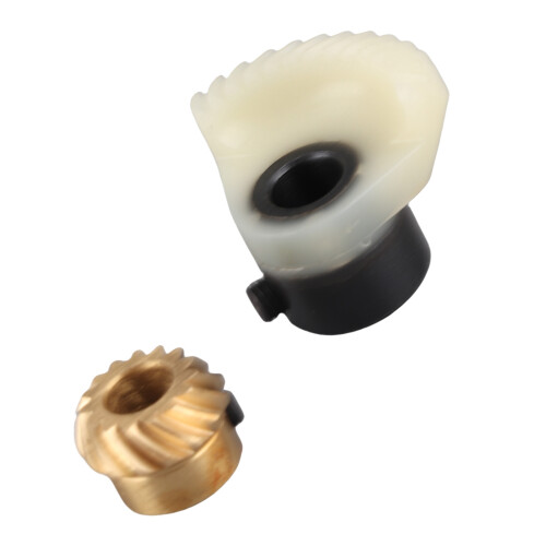 2Pcs Household Sewing Machine Sector Gears Brass Iron Plastic Replacement Accessories 1