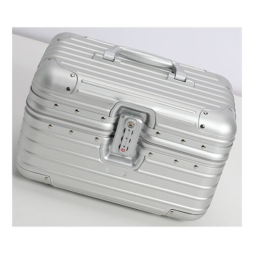 Motorcycle Rear Box with Trolley Attachment, Detachable Lock, Thicker Winding