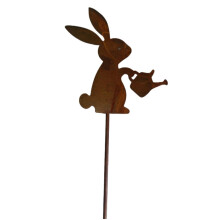 Metal Easter Garden Stakes Outdoor Yard Sign Durable Metal Lawn Decor