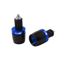 Grip End Caps Motorcycle 7/8 Inch 22 mm Handle Bar Grips Ends Grip Counterweight Cap Plug Slider For HONDA CB650R CB 650R CB 650 R Blue