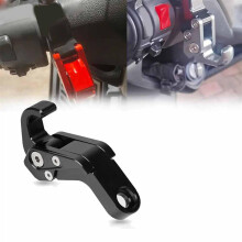 Motorcycle luggage helmet hook carrier hanging bag cargo holder claw accessory for 400X C400GT Taro TR300 TR400 Black