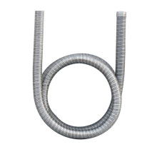 Flexible Exhaust Pipe, 24 mm, Universal for Floor Air Heater, Silver
