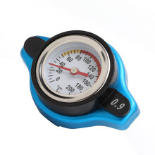 Universal Aluminum OY with temperature gauge and proof pressure adjustment for vehicles, small head 0.9.