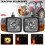 Tractor Trailer Headlights 24V Turn Signal Indicator Lamp Worklight for Excavator JCB Telehandler Loader Forklift 2