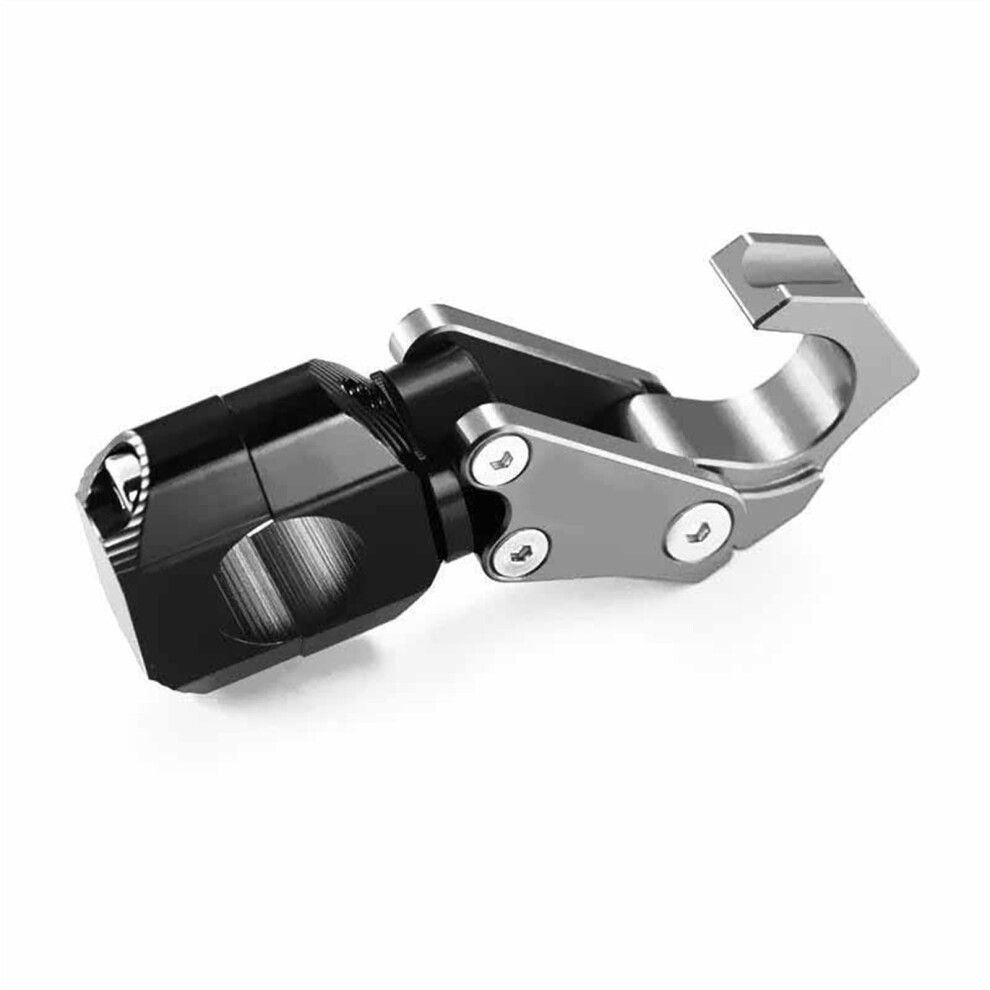 Motorcycle Accessories Helmet Hook Carrying Luggage Bag Handlebar Storage Hook For Gilera Gp800 Fuoco Nexus 500 Runner 50 125 200 Silver 9347817988284