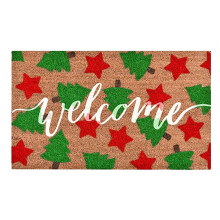 Doormat Indoor Entrance Christmas Doormats Welcome Home Carpet Front Door Mat Decorations Xmas Bathroom Rug