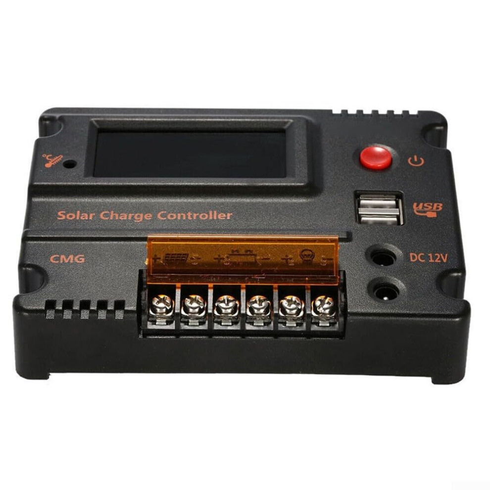 12V Solar Charge Controller With Usb Output For Dc Lighting And Mobile Charging 10A 9347817988369
