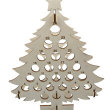 Arbre de Noël Calendrier Vin de Vacances Vin et Spiritueux Décoration de Cadeau Accueil Calendrier Décoration