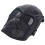 3X Airsoft Mask Skull Full Protective Mask - Black 3