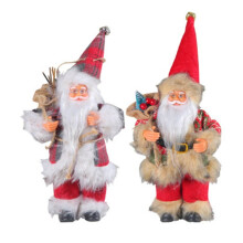 Kerstversieringen van de Kerstman Staande Kerstman Afbeelding Kerstversieringen Vakantie Huisdecoratie A