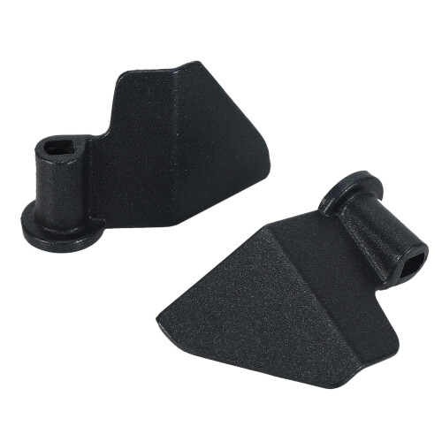 2 Pack Carbon Steel Non-Stick Coating Breadmaker Paddle, Replacement Parts Paddle for Bread Maker Machine 1
