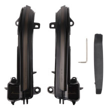 Luces de SeñAl de  de Espejo Lateral LED Secuencial para  1 2 3 4 Series F20 F21 F22 F30 F32 F33 E84 X1 I3 Ahumado