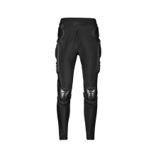 Motorcycle Protective Pants Hip Thigh Knee Motocross Armoured Trousers for Motorcycle MTB Dirt Bike Racing Protective Gear L Black